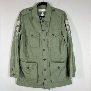 Pistola Embroidered Military Utility Jacket Southwestern Arrows Women’s Large